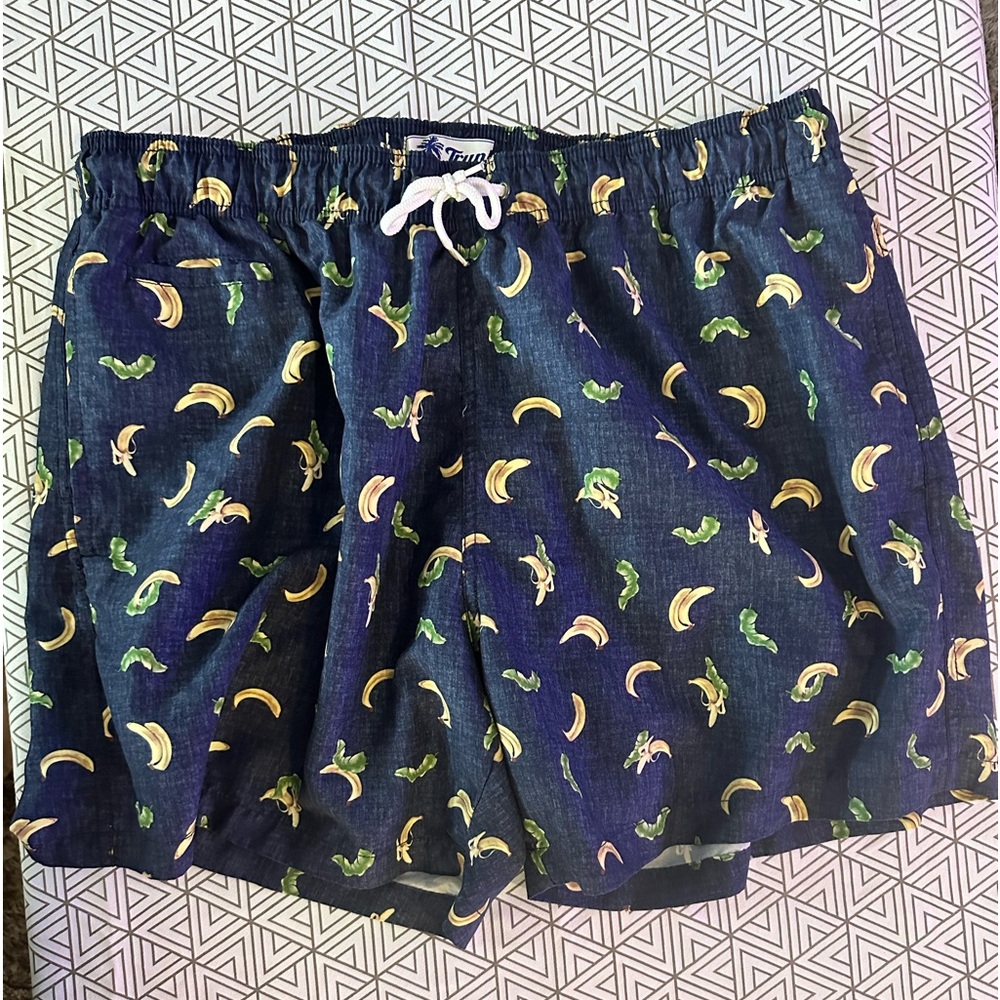 Trunks Surf &‎ Swim Co. Bananas Bathing Suit, Swim Pool Beach Volley Shorts XXL